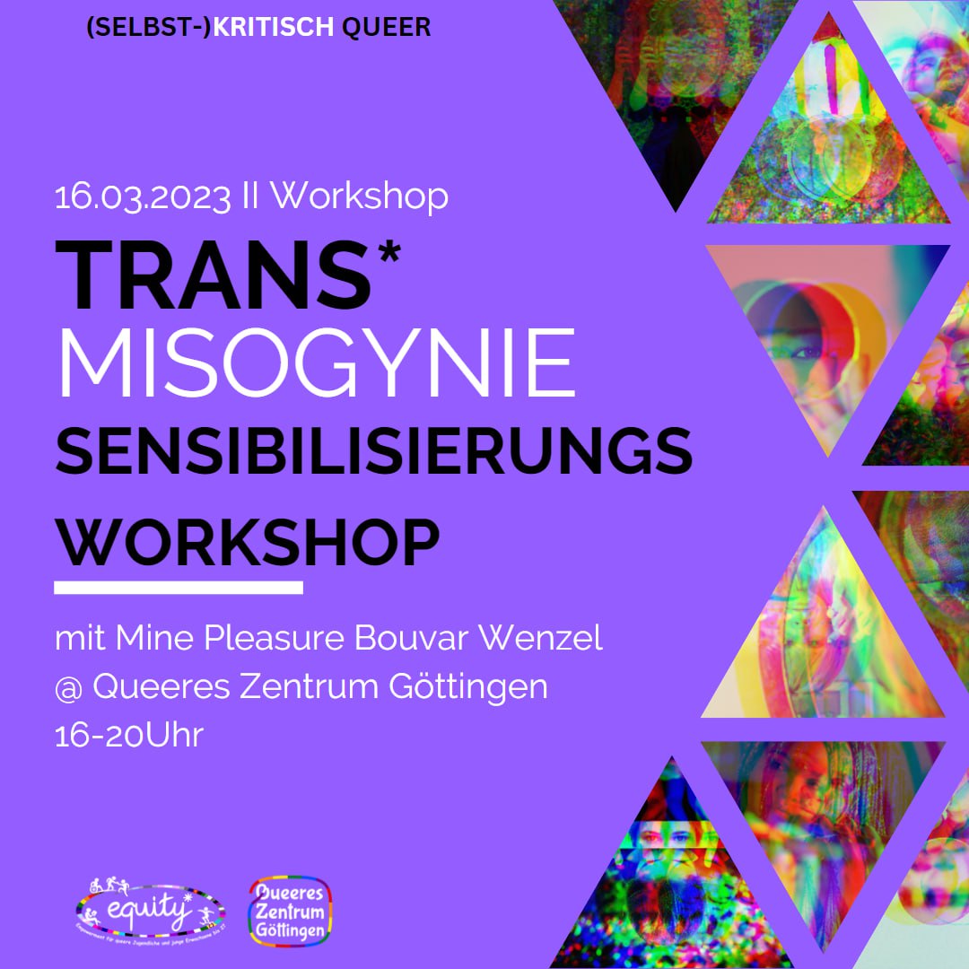 Werbung TransMisogynie Sensibilisierungsworkshop