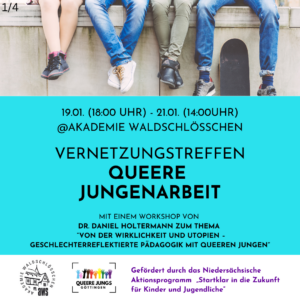 Read more about the article Vernetzungstreffen Queere Jungenarbeit
