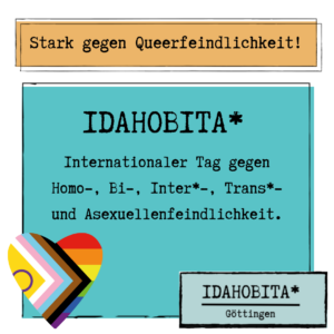 Read more about the article IDAHOBITA* 2024 Göttingen