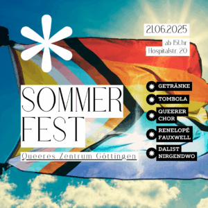 Read more about the article Sommerfest Queeres Zentrum