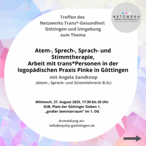 Read more about the article Netzwerktreffen Trans*Gesundheit