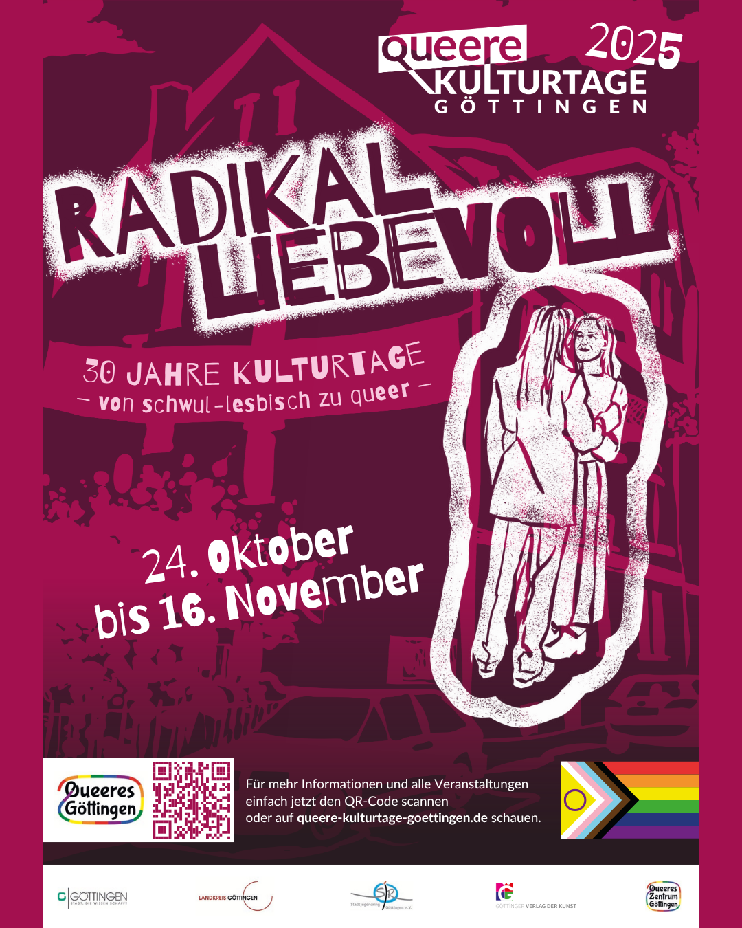 You are currently viewing RADIKAL LIEBEVOLL: Die Queeren KULTURTAGE Göttingen 2025 stehen vor der Tür!