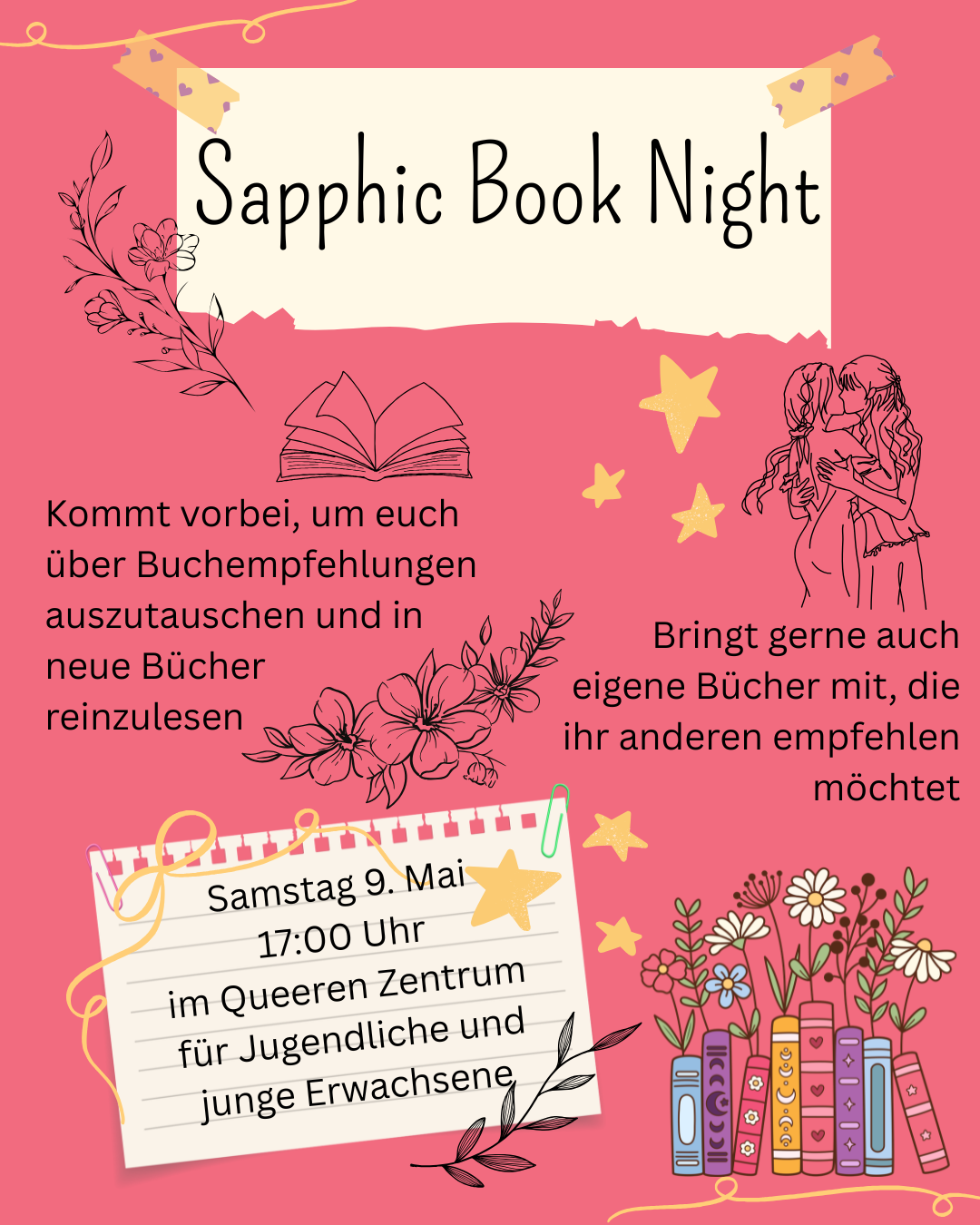 You are currently viewing Sapphic Book Night!
