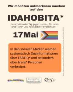 Read more about the article IDAHOBITA*